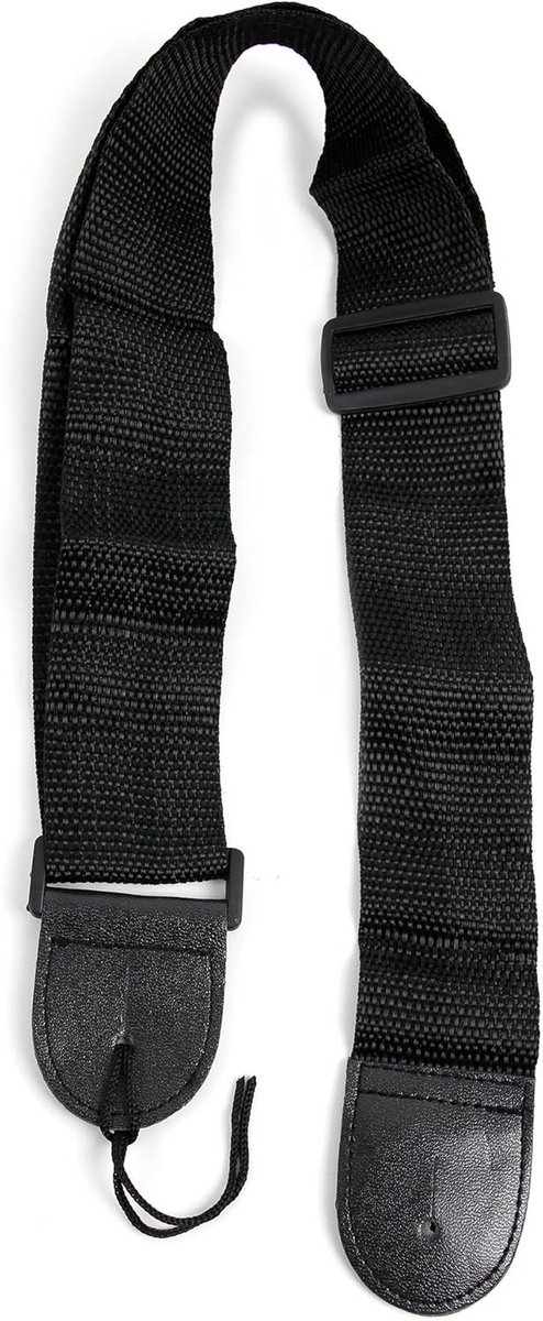 Strap Variatie - Band Accessoire - Muziek Instrument - Stripe & Plain - 7x4x3 cm - Zwart
