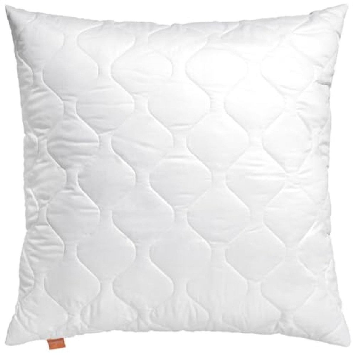 Vierkant hoofdkussen met verstelbare vulling, 80x80 cm, wit