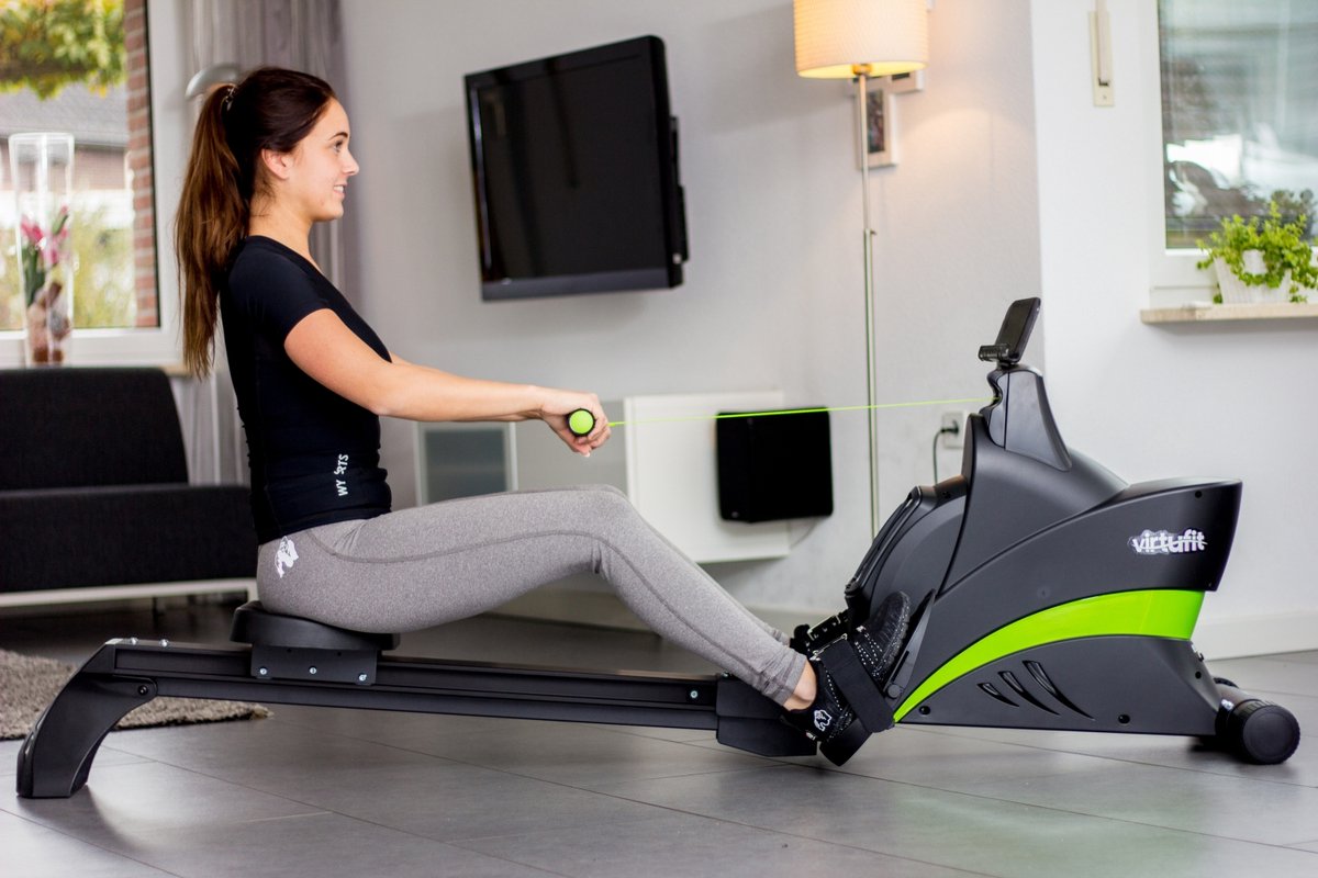 VirtuFit Ergometer Roeitrainer Inklapbaar Zwart - afbeelding 3