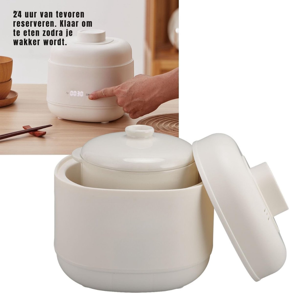RWB® Slowcooker met Timer - Slowcooker op Timer - Slowcooker - – foto 7