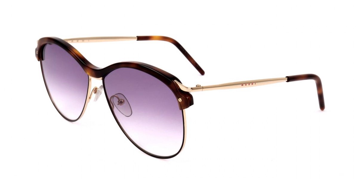 Marni ME119S Tortoise 58/13/140 WOMAN Zonnebrillen