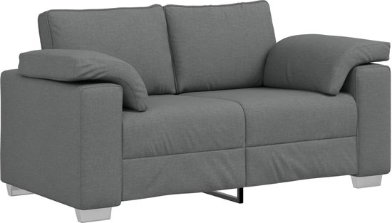 vidaXL - Causeuse - Gris foncé - 120 - cm