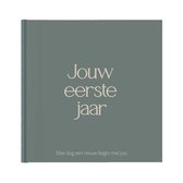Writemoments Baby boek eerste jaar - 0-1 jaar - Groen/blauw - Baby invulboek
