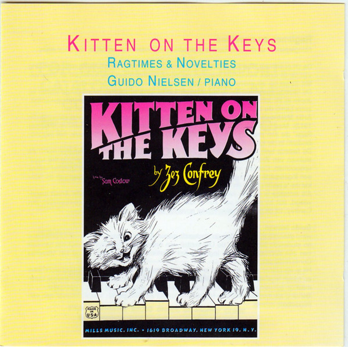 Guido Nielsen - Kitten on the Keys (CD)