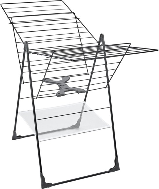 Zwart Classic 250 Flex droogrek met een witte onderplaat.