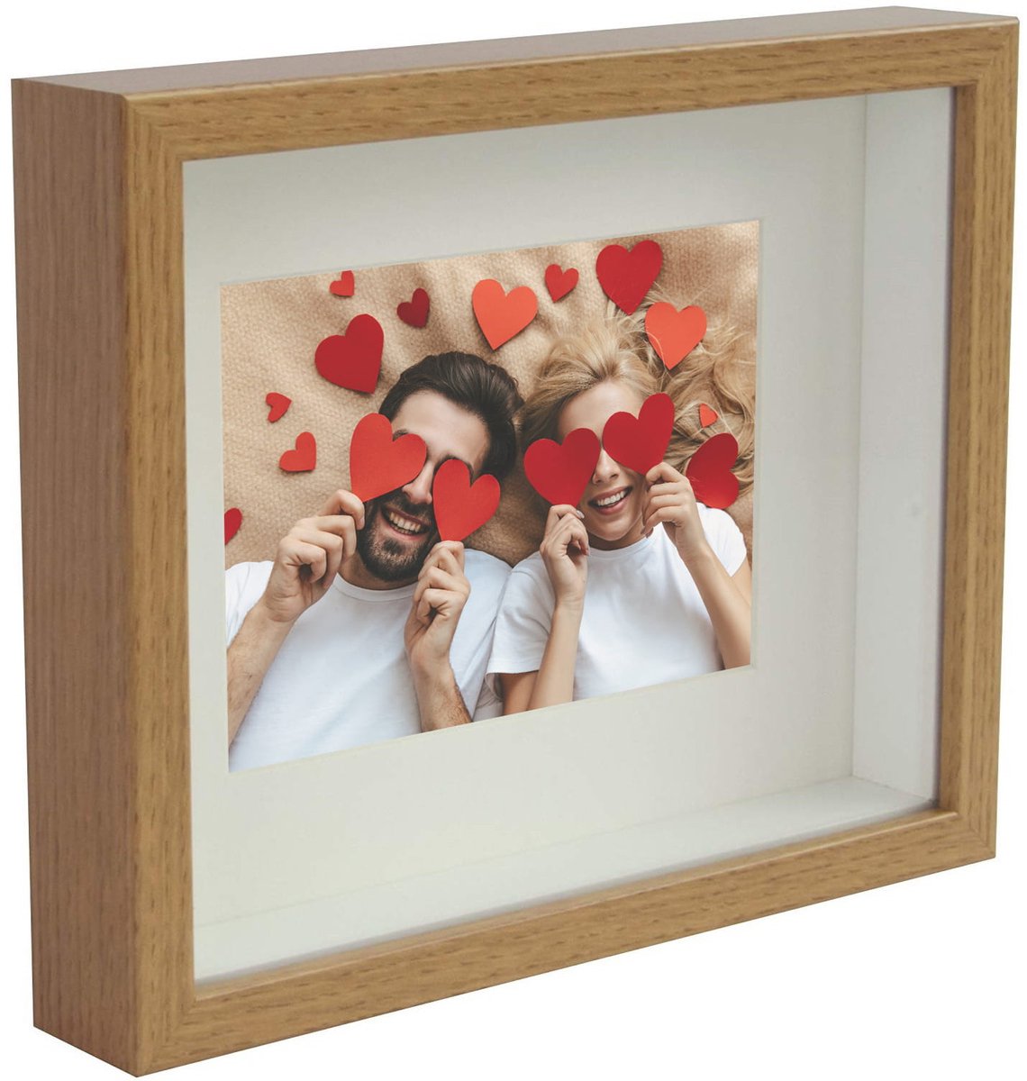 BD ART - 3D Fotolijsten - 21x30 cm - OAK - Plexiglas