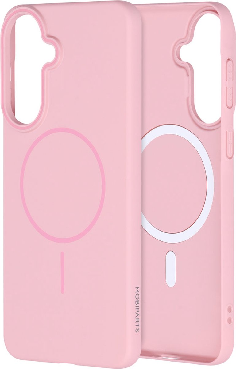 Mobiparts Slim Line Case geschikt voor Samsung Galaxy A57 - MagSafe Blush - Roze