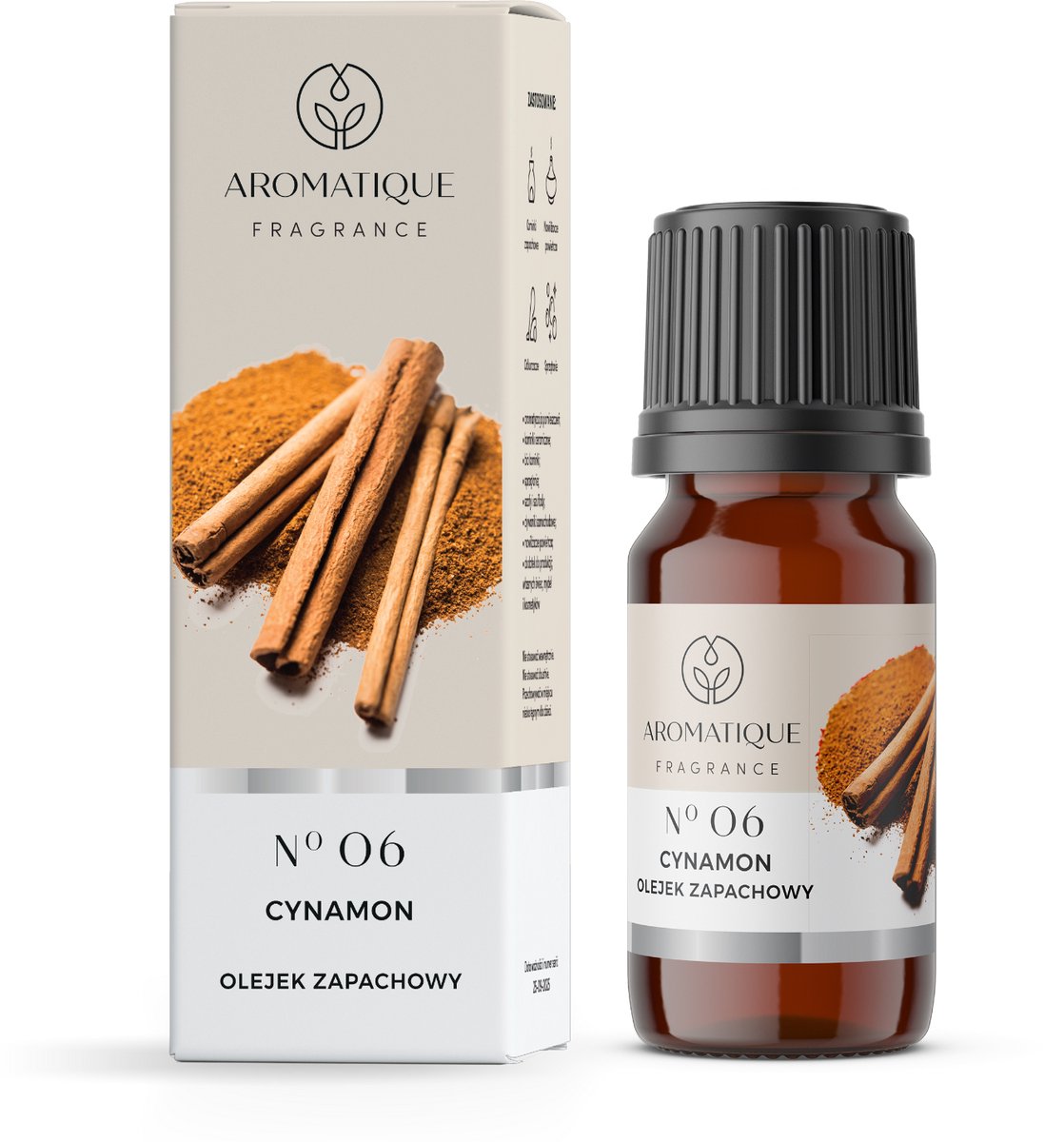 Aromatique - Ceylon Kaneelgeur Olie - 12ml - Warme en Kruidige Sfeer