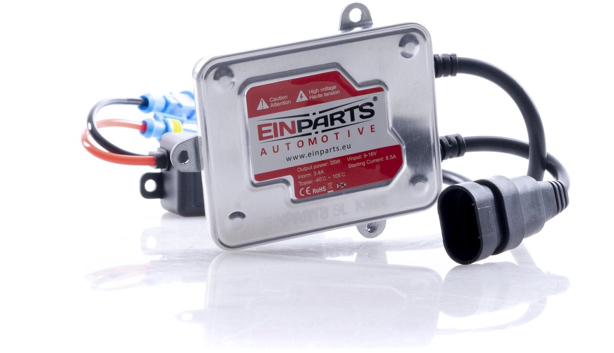 Einparts Hid-Converter 55W 9V-16V Zonder Radio-Interferentie Voor Kits
