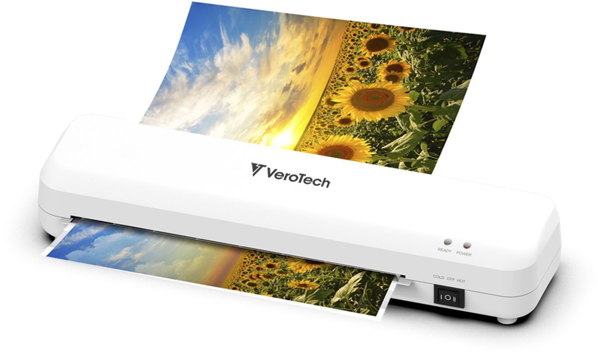 Verotech VL-440 Serie - A4 Laminator - Snelle Opwarming - Intuïtieve Bedieningspaneel