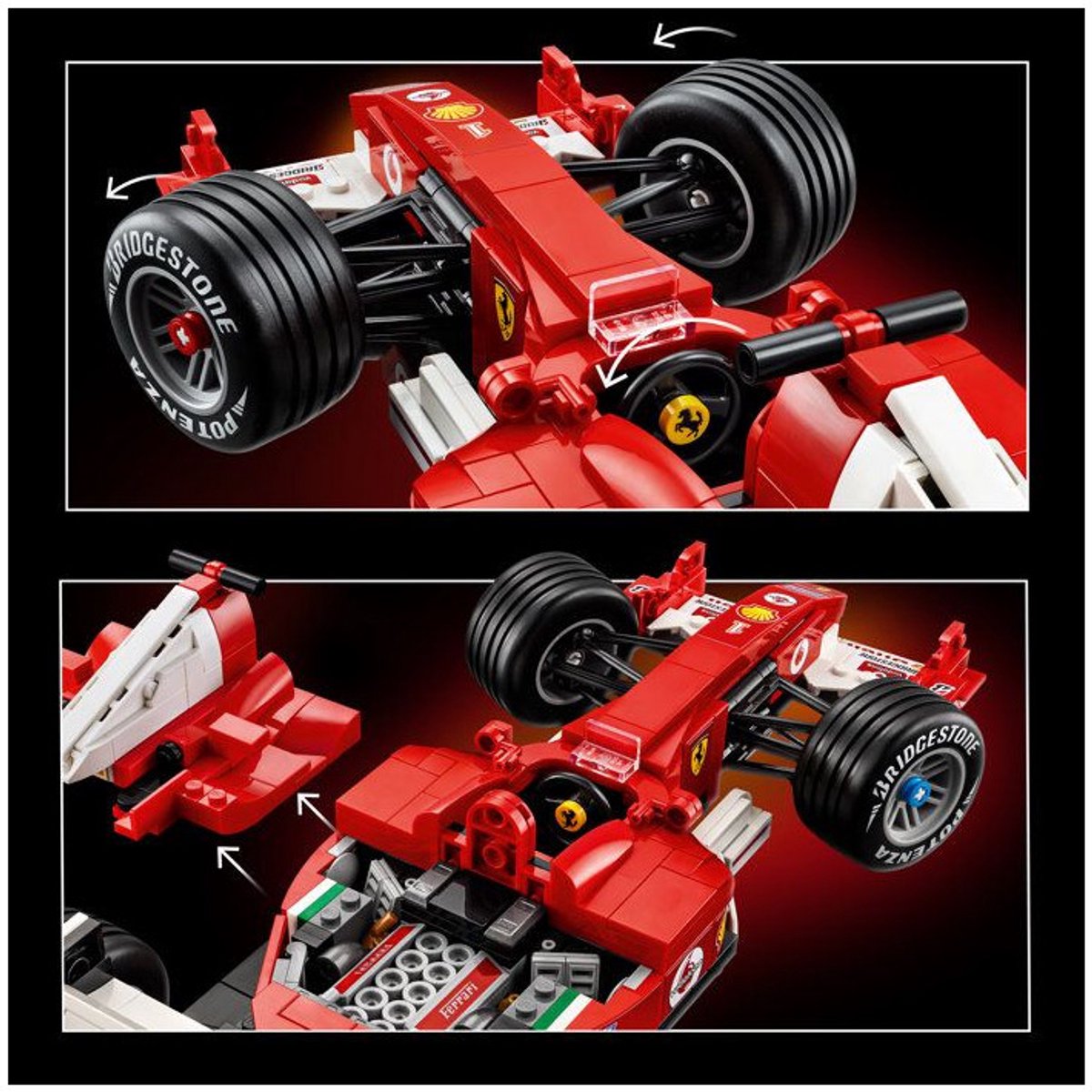 LEGO Icons Ferrari F2004 en Michael Schumacher - 11375 — afbeelding 17