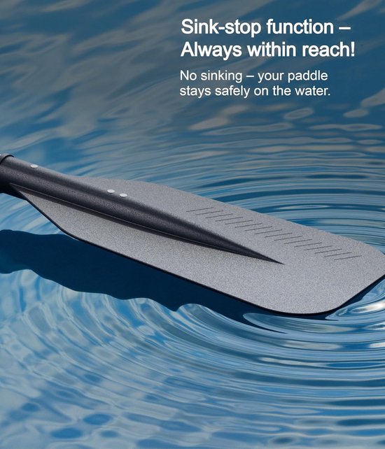 Peddelset Opblaasboot - Reserve Roeispanen - Watersport Avonturen - Lichtgewicht & Zink-Stop - 2-pack 620g - Wit van Merkloos — afbeelding 3