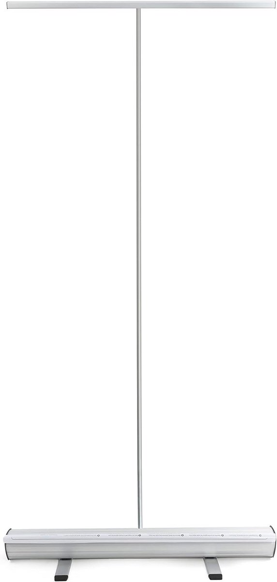 Roll Banner - Presentatie Bord - Evenementen Displays - Lichtgewicht Aluminium - 80x200cm - Zilver