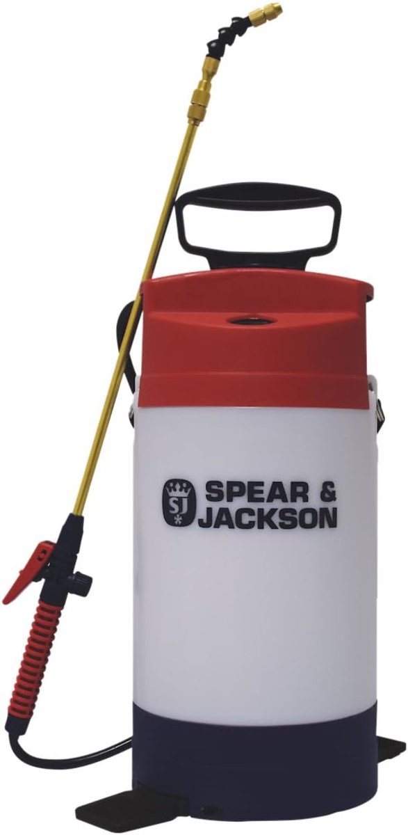 Druksproeier 5 Liter - Tuinsproeier Pompverstuiver - Planten Water Geven - Verstelbare Mondstuk - 5 Liter Capaciteit - Houtkleur