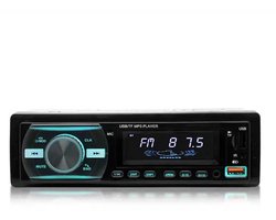 Autoradio met Bluetooth voor alle auto's - USB, AUX en Handsfree - Afstandsbediening - Verlicht - Enkel DIN Auto Radio met Ingebouwde Microfoon