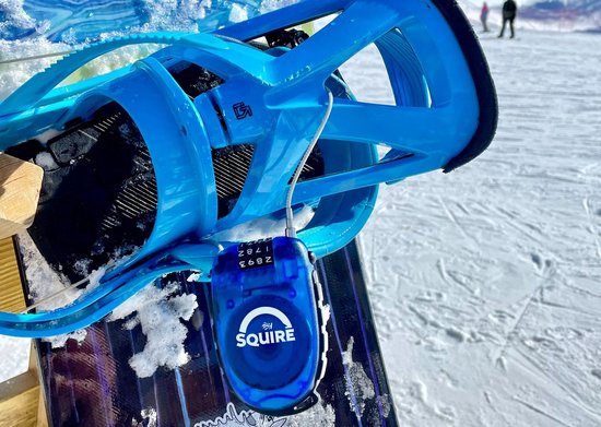 Squire Retrac Max - Fietsslot - Cijferslot - Lichtgewicht - Compact slot voor tijdens het sporten - Intrekbaar kabelslot van Squire — afbeelding 2