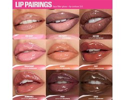 Huda Beauty Extra Shine Lip Gloss - Faux Filler Extra Shine Lip Gloss HONEY
