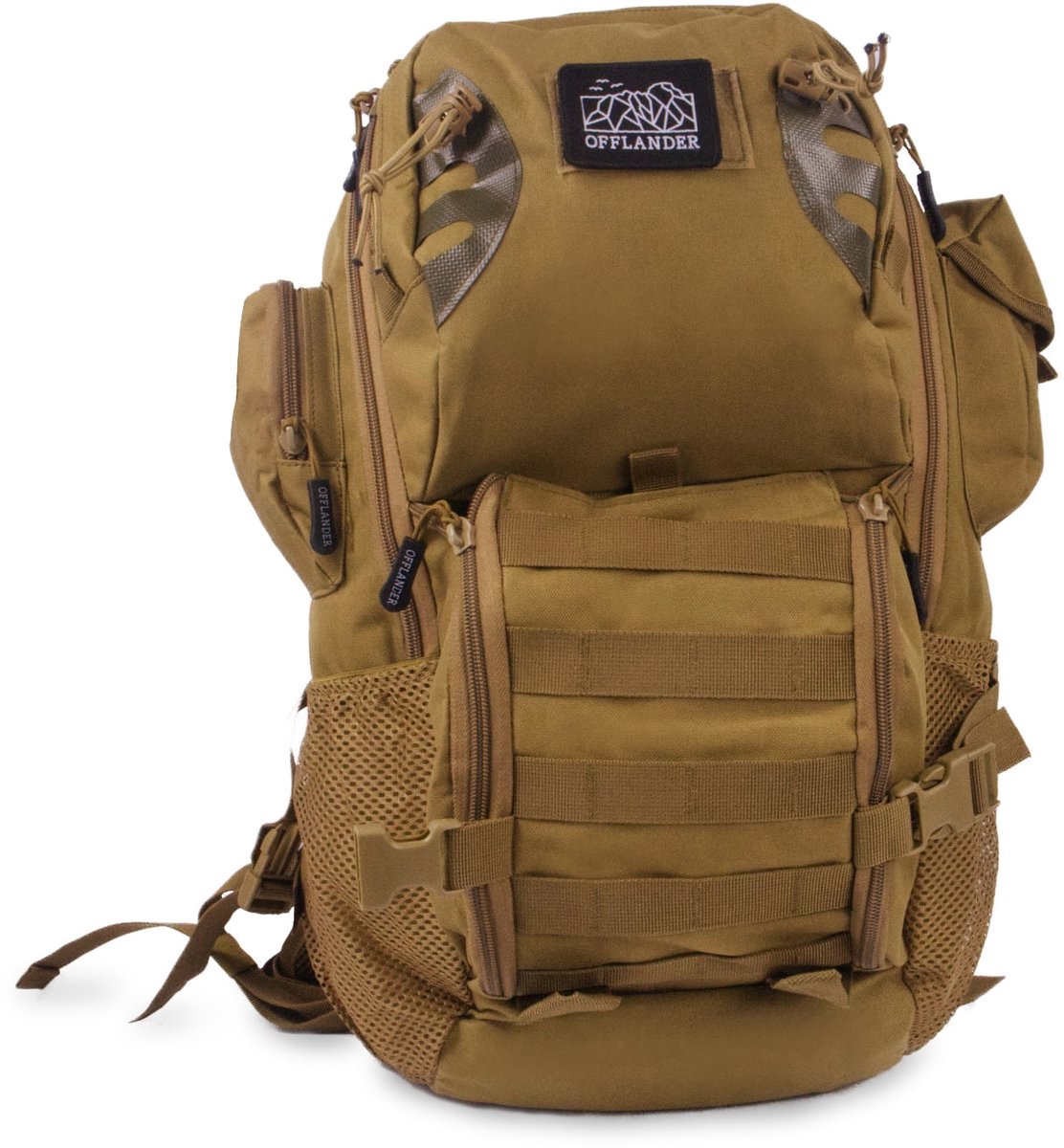Offlander Tactic Serie - Rugzak - 23L - Nylon - Khaki