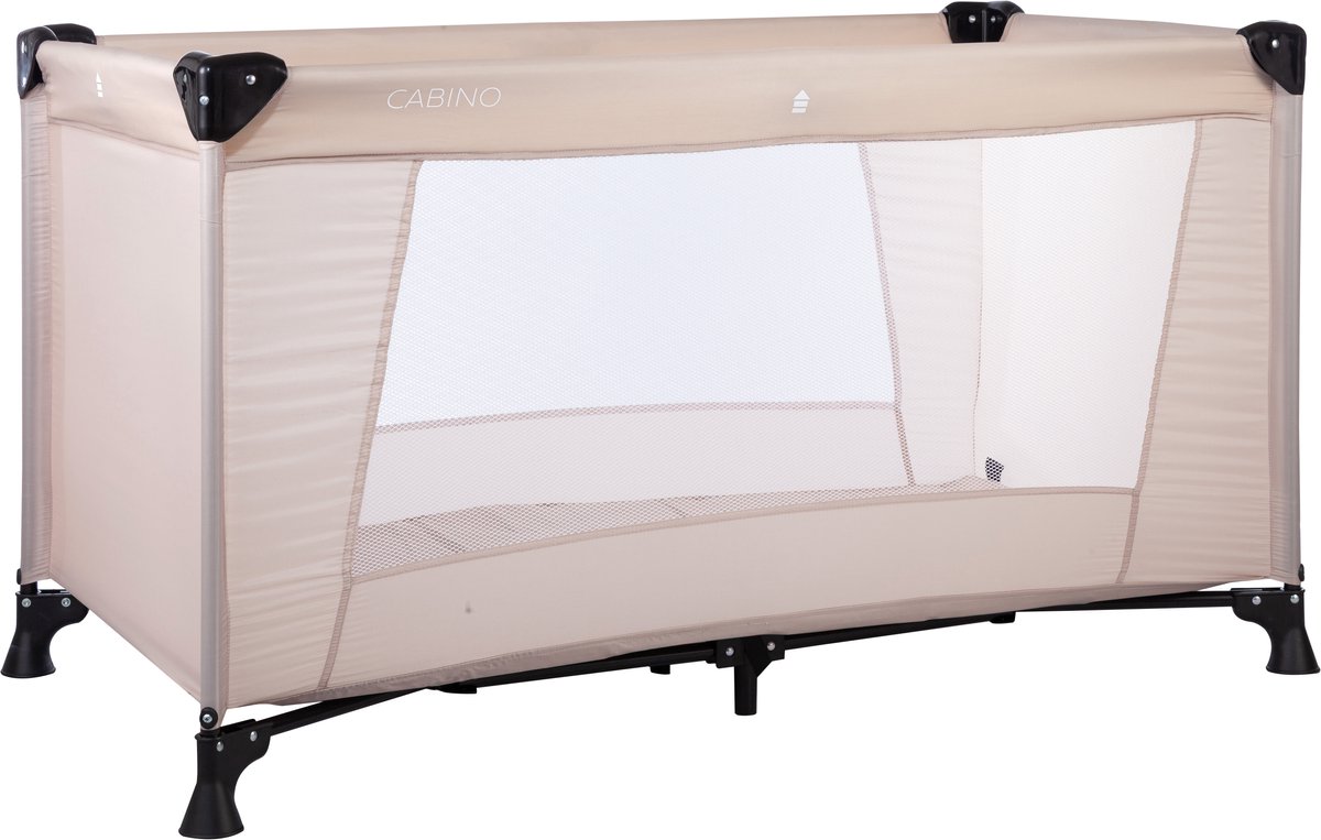 Cabino Campingbedje / Reisbedje Opvouwbaar set Inclusief Transporttas en Matras – 120 x 60 cm - Dune thumbnail 3