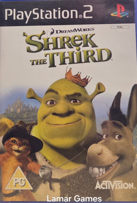 Shrek the Third (ps2 used game)