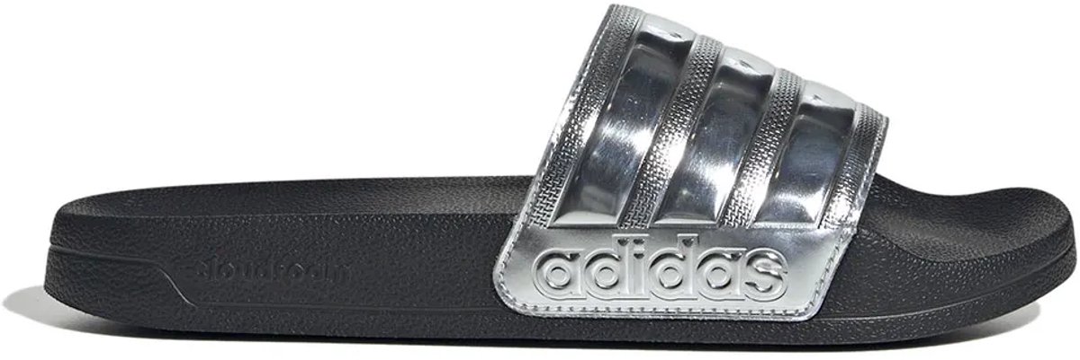 Adidas Adilette Shower Slippers 1/2 Zilver