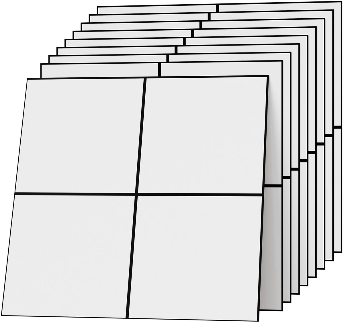 30x30cm Zelfklevende PVC Vloertegels - Vinyl Tegels Vloerstickers, Waterdicht & Slijtvast - Geschikt voor Woonkamer, Keuken, Badkamer, Balkon - Wit - 50 stuks (4,5 m²)