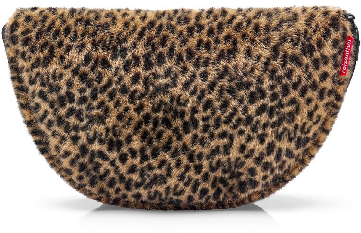 Reisenthel Moonbag S Fannypack - Crossbodytas - 4L - Leo Fake Fur Bruin