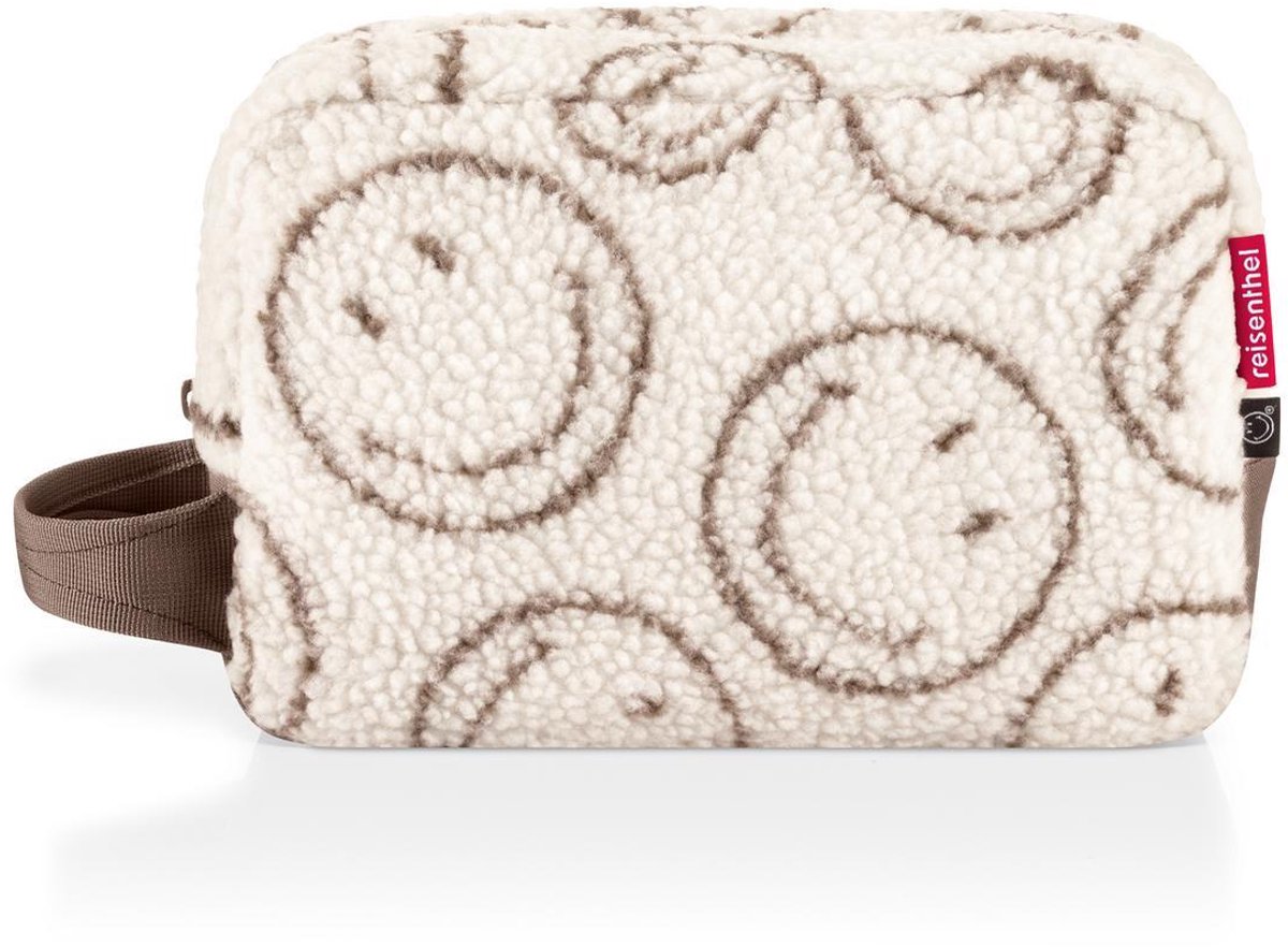 Reisenthel Cosmeticpouch M Toilettas - 3L - Smiley® Teddy Chocolate Beige