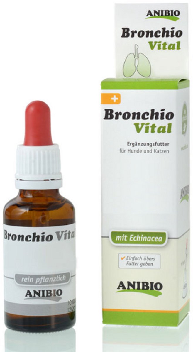Anibio bronchio vital voor honden en katten 30 ml