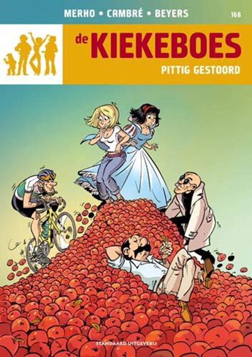 Omslag van De Kiekeboes 168 - Pittig gestoord