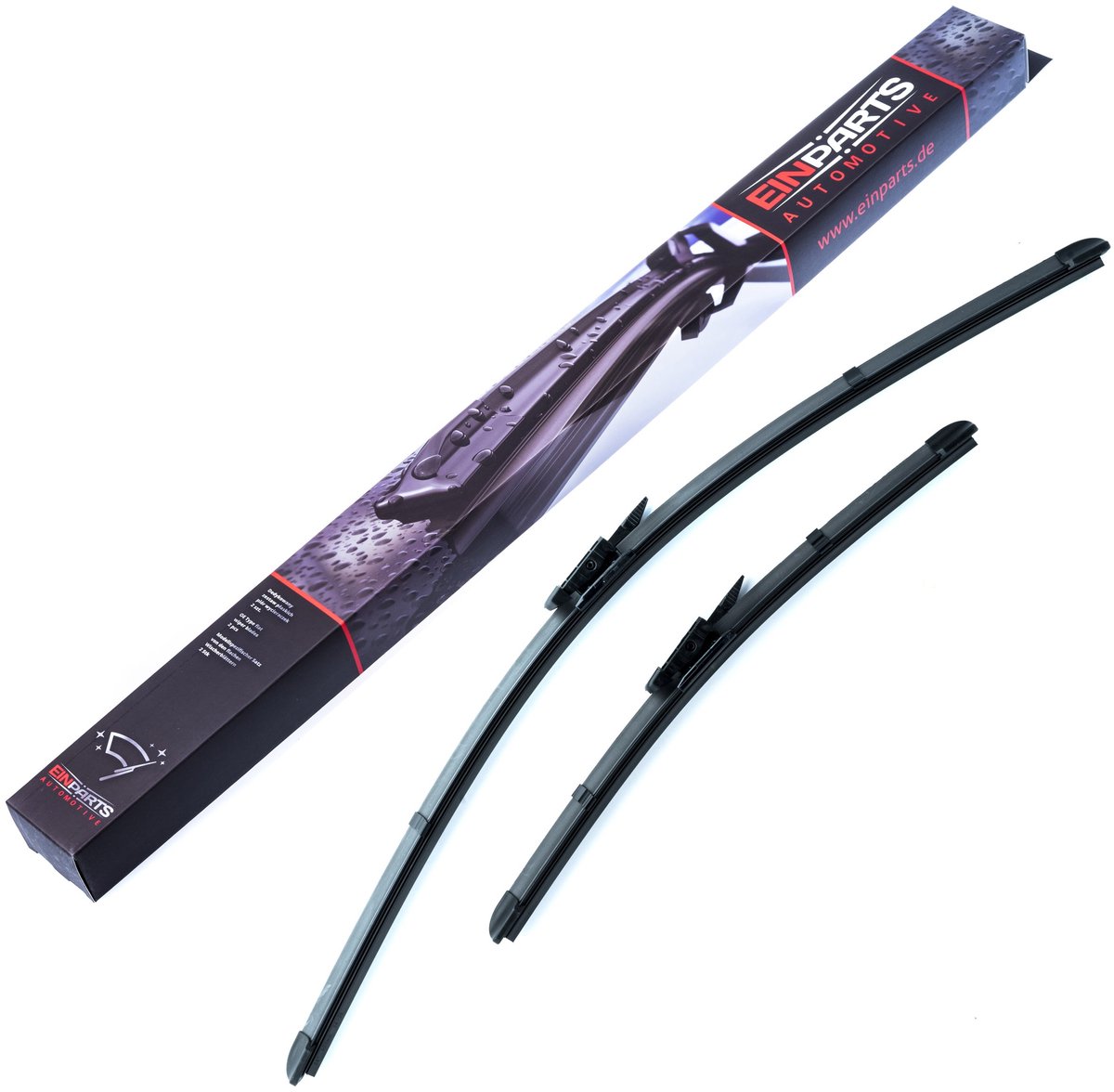 Einparts Automotive Ruitenwisserbladen Voor Nissan Juke F15 Hatchback 04.2017 Grafiet