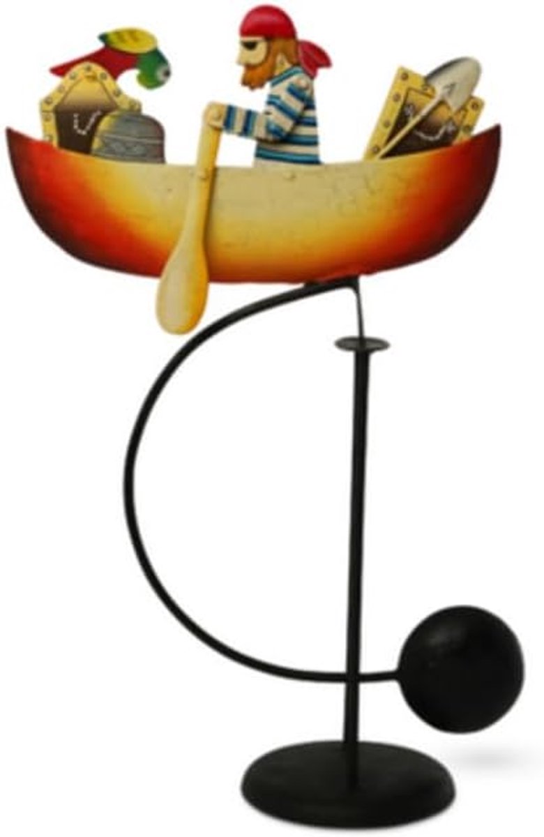 Balansfiguur - Pendelfiguur - Decoratie Kamer - Handgeschilderd - 41 cm Hoog - Glanzend