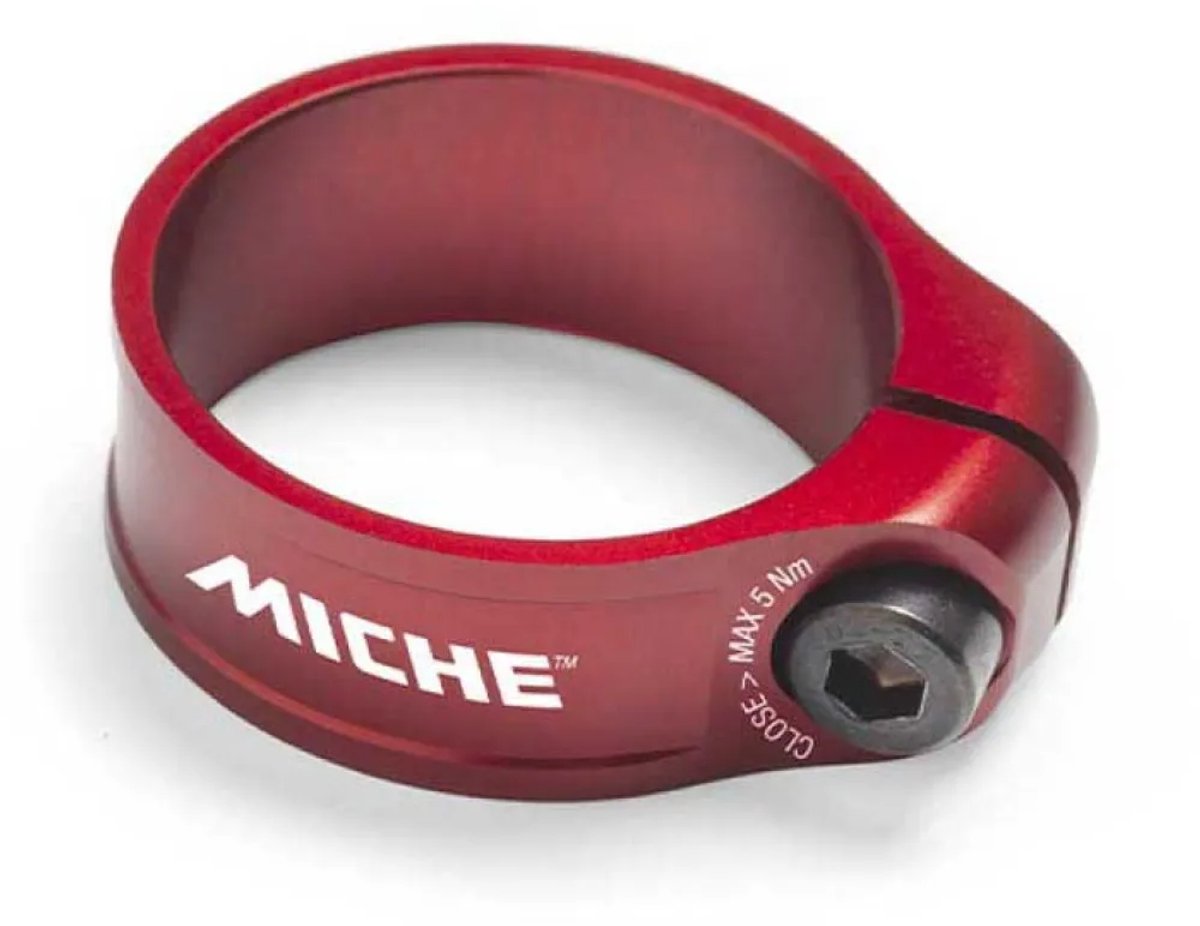 Miche Sl 34.8 Mm Zadelklem Rood 34.8 mm