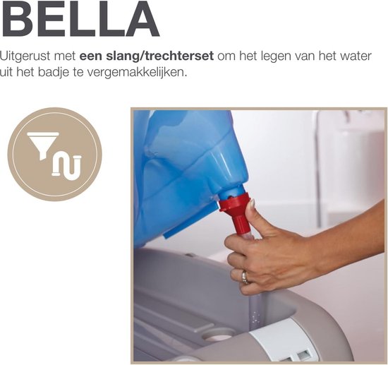 Baby badje met Standaard - Babybad Set Compleet - Voor Jongens en Meisjes - Badgebruik — afbeelding 5