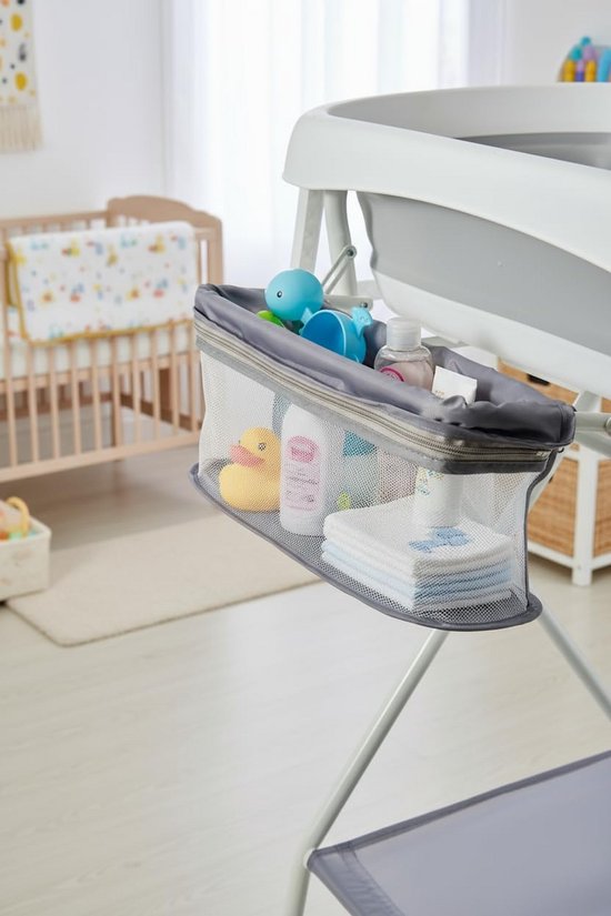 Baby badje met Standaard - Babybad Set Compleet - Voor Jongens en Meisjes - Badroutine van Merkloos — afbeelding 4