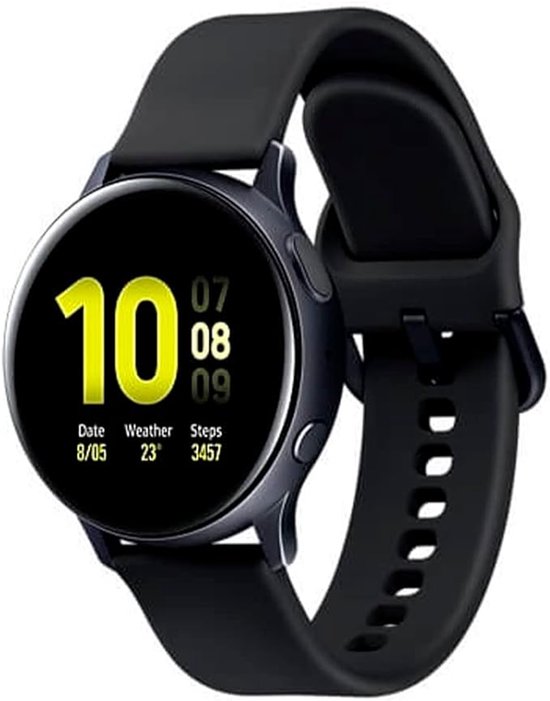 Samsung Galaxy Watch Active2 40mm 4G Smartwatch Zwart Aluminium – Hartslag, Slaap, Fitness Tracker