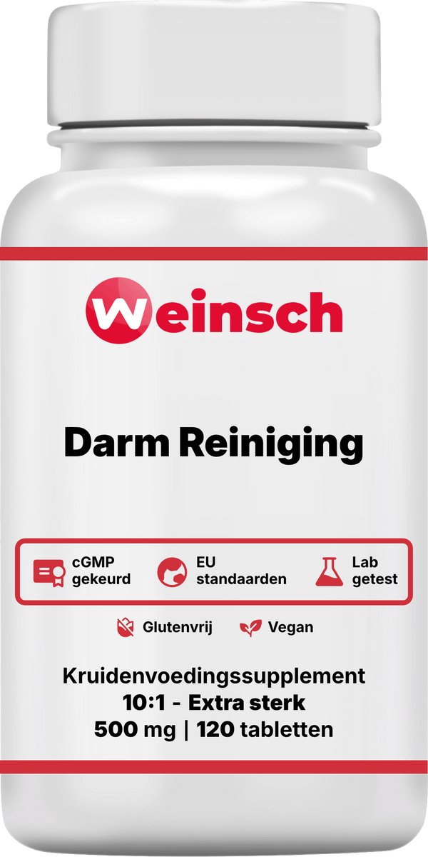 Weinsch Darm Reiniging (Da Chai Hu Pian) | 10:1 extra sterk | 500mg | 120 tabletten