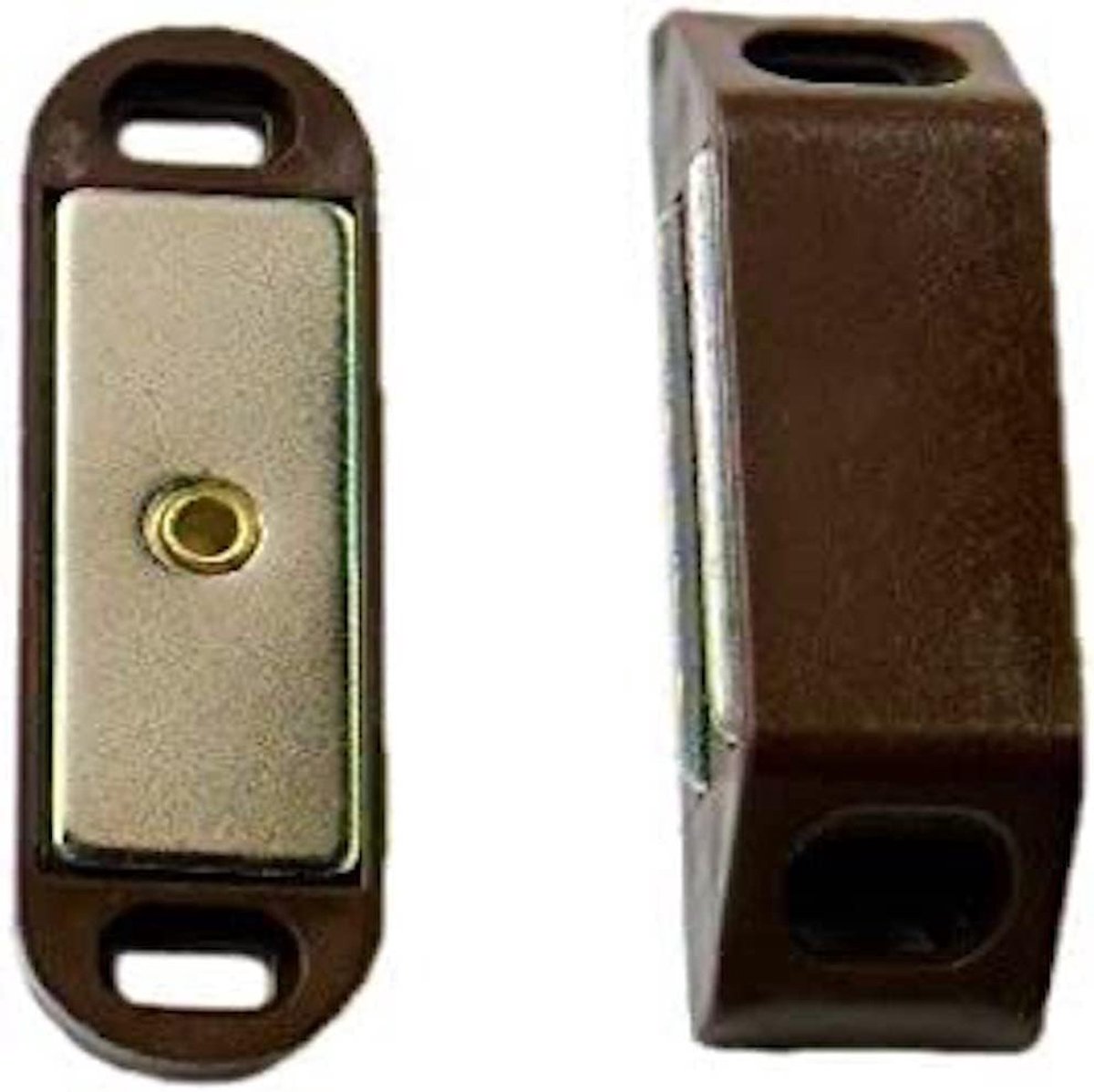Sterke Magnetische Deurvanger voor Kasten Grote 60mm Bruin 6.3kg Trek