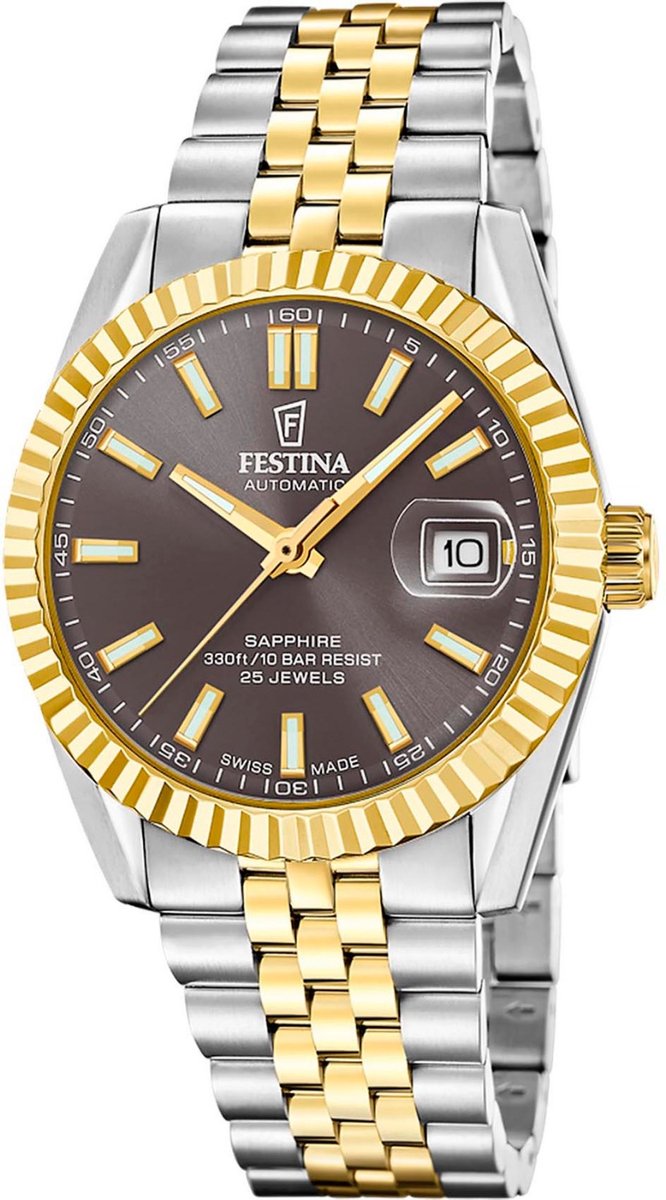 Festina - F20091-3 - Polshorloge - Automatisch - Heren