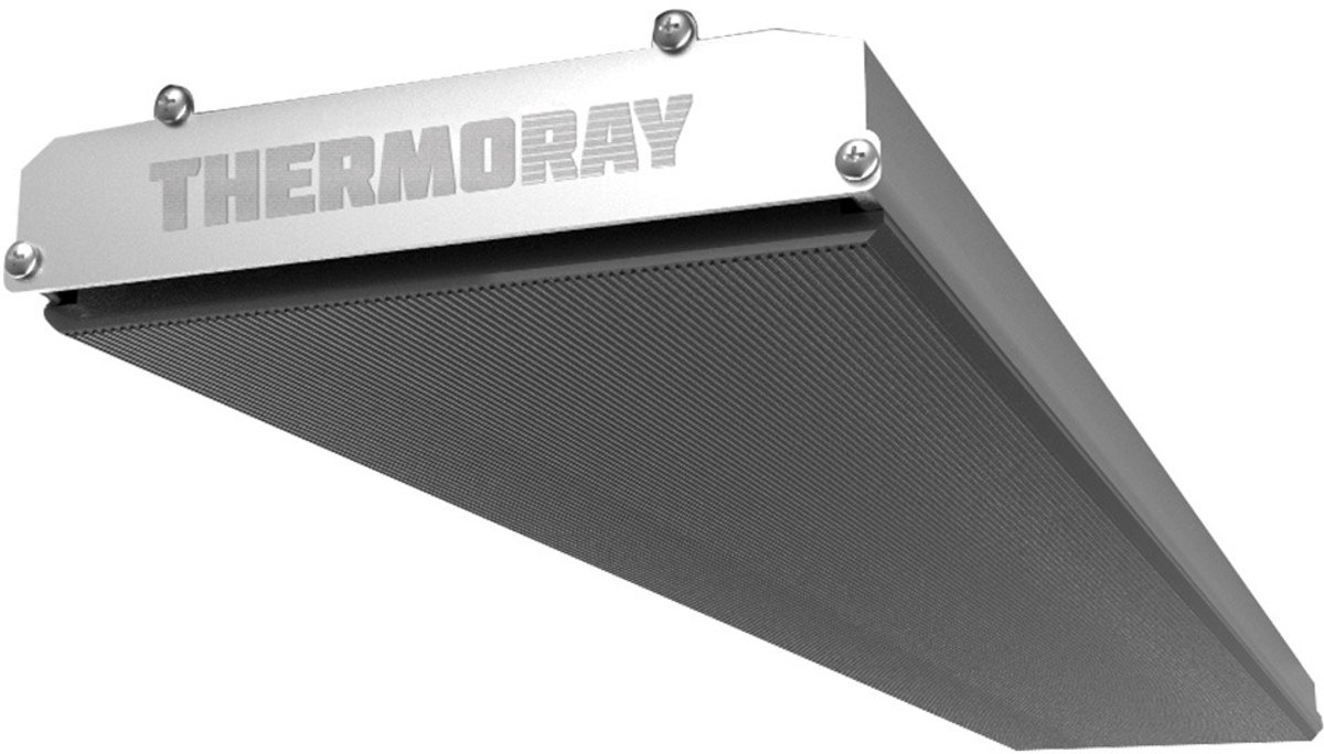 Blackheater / terrasverwarming 3000 Watt zwart gepoedercoated Thermoray