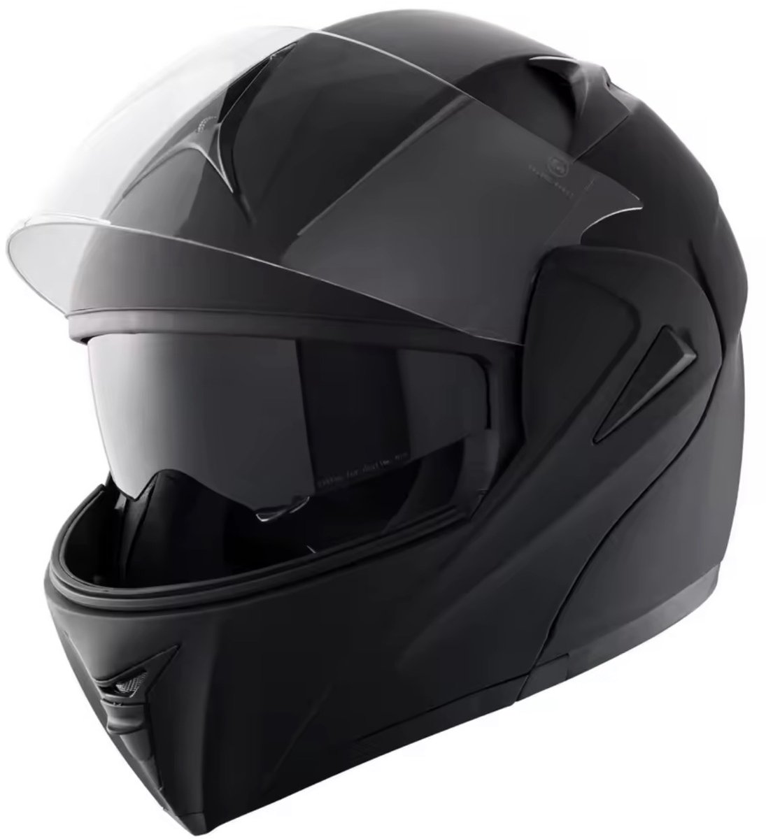 MIAAD Motorhelm - Helm - Niet-maskerd, Smart Street ABS en helm met hoge dichtheid met verwisselbare lens