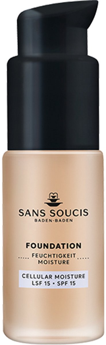 Sans Soucis Cellular Moisture Foundation SPF15 - Sand Beige - 30ml