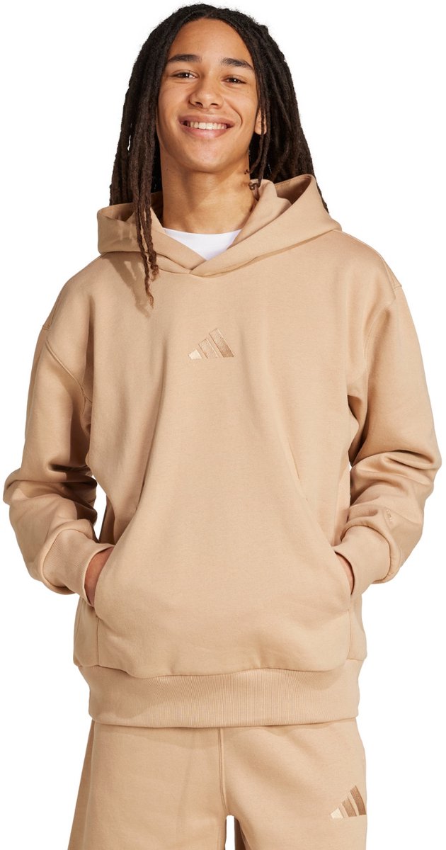 adidas All Szn Fleece Fleecetrui Heren 2XL Beige
