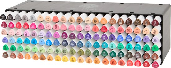 Ensemble DécoTime Aquamarkers Twinmarkers XL - 120 pièces Twinmarkers de haute qualité - Marqueurs à base d'eau