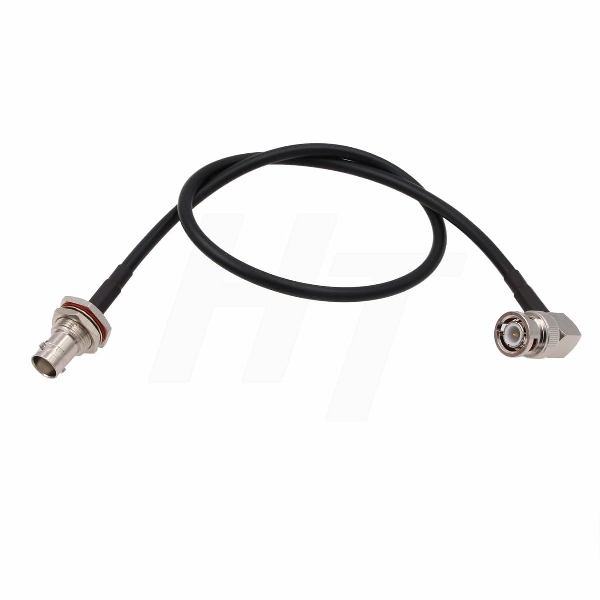 50 Ohm SDI BNC Kabel met Rechte Hoek voor Video en Camera's