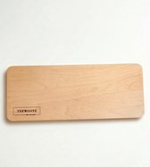 TheWootz Planche à Pain – Handgemaakt aux Pays-Bas – Massief Hêtre – 45×18×3 cm – Découper & Servir – Pain, Fromage & Planche à Apéritif