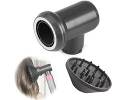 Diffuser en adapter geschikt voor Dyson Airwrap, diffuseraccessoire compatibel met Airwrap Styler, kan worden omgezet in een föhn.-Belle's product