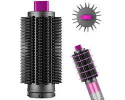 Verbeterde Grote Ronde Volumeborstel - Geschikt voor Dyson Airwrap HS01/HS05/HS08 - Accessoire voor Steil maken, Snel Drogen & Volume (Rood)-Belle's product