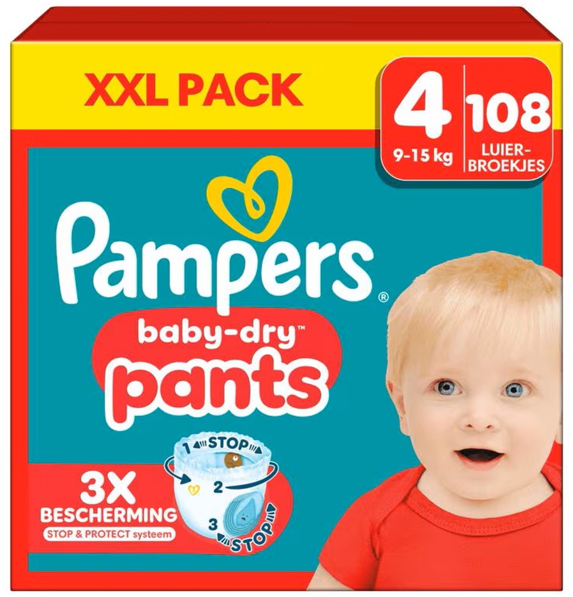 Pampers Baby-Dry Pants Maandbox maat 4