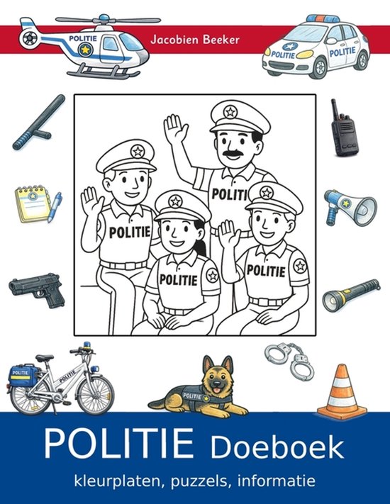 Politie Doeboek - cover